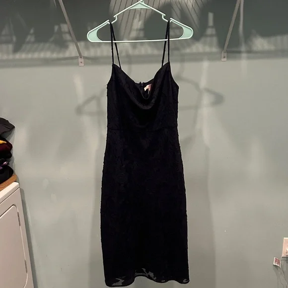 Hutch navy Lace Midi Dress - Picture 2 of 5